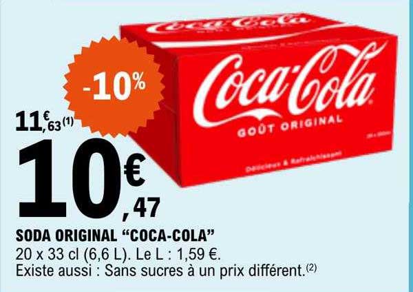 soda original "coca-cola"