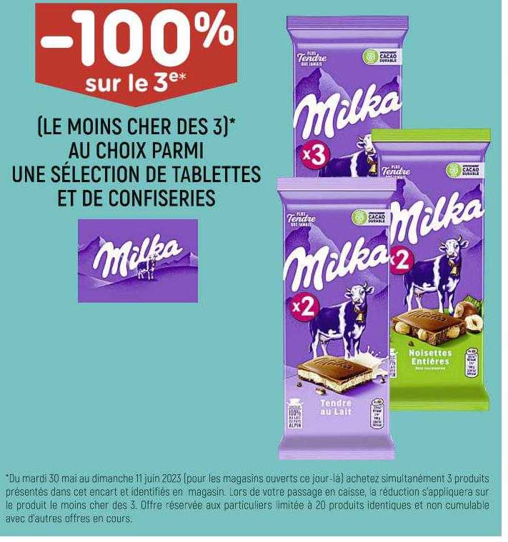 Tablettes Et De Confiseries Milka