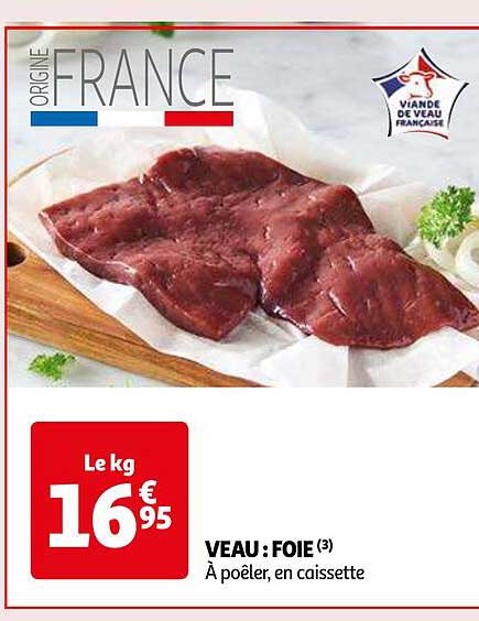 Veau : Foie