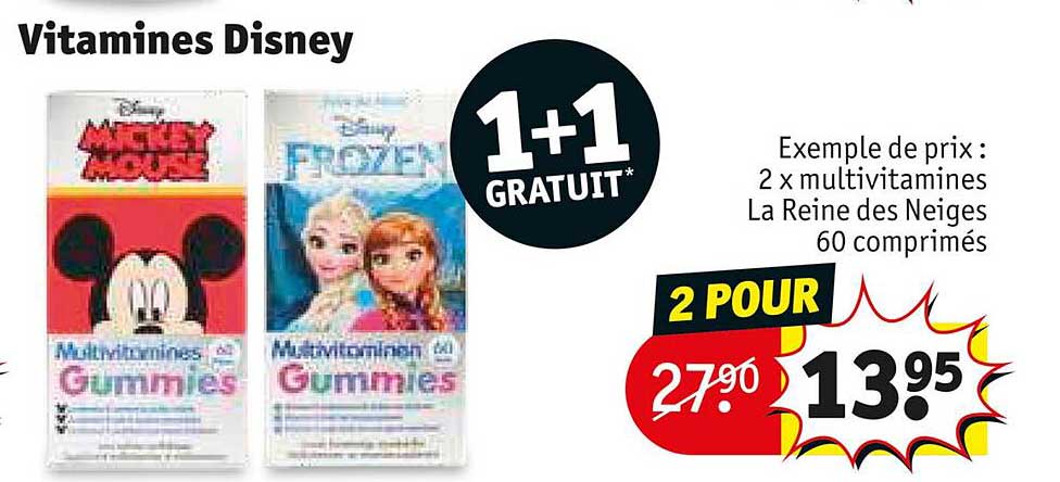 Vitamines Disney