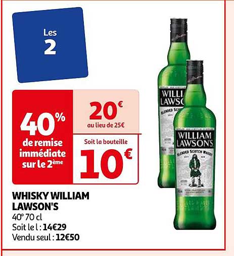 whisky william lawson's