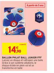 ballon phlat ball junior fff