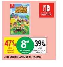 Jeu Switch Animal Crossing