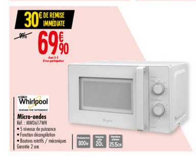 micro ondes whirlpool