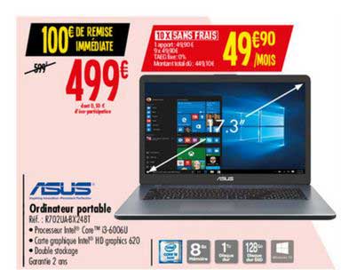 Ordinateur Portage Asus