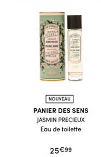panier des sens jasmin précieux eau de toilette