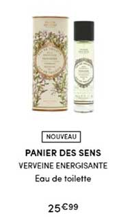 panier des sens verveine energisante eau de toilette