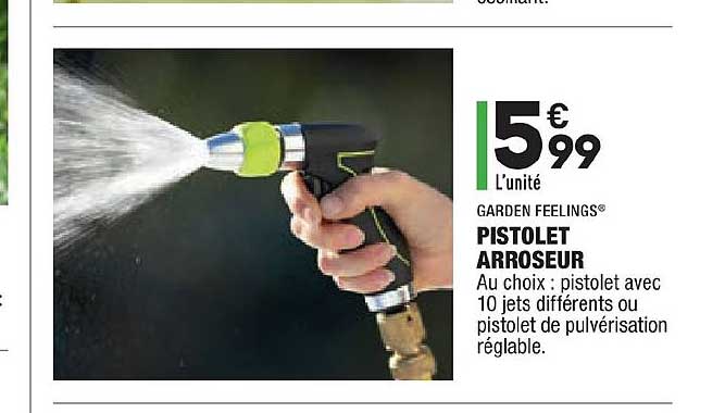 pistolet arroseur garden feelings