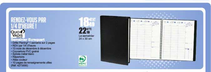 semainier euroquart quo vadis