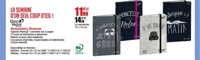 semainiers shaman quo vadis