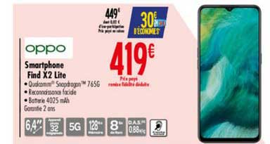 Smartphone Find X2 Lite Oppo