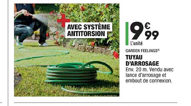 tuyau d'arrosage garden feelings
