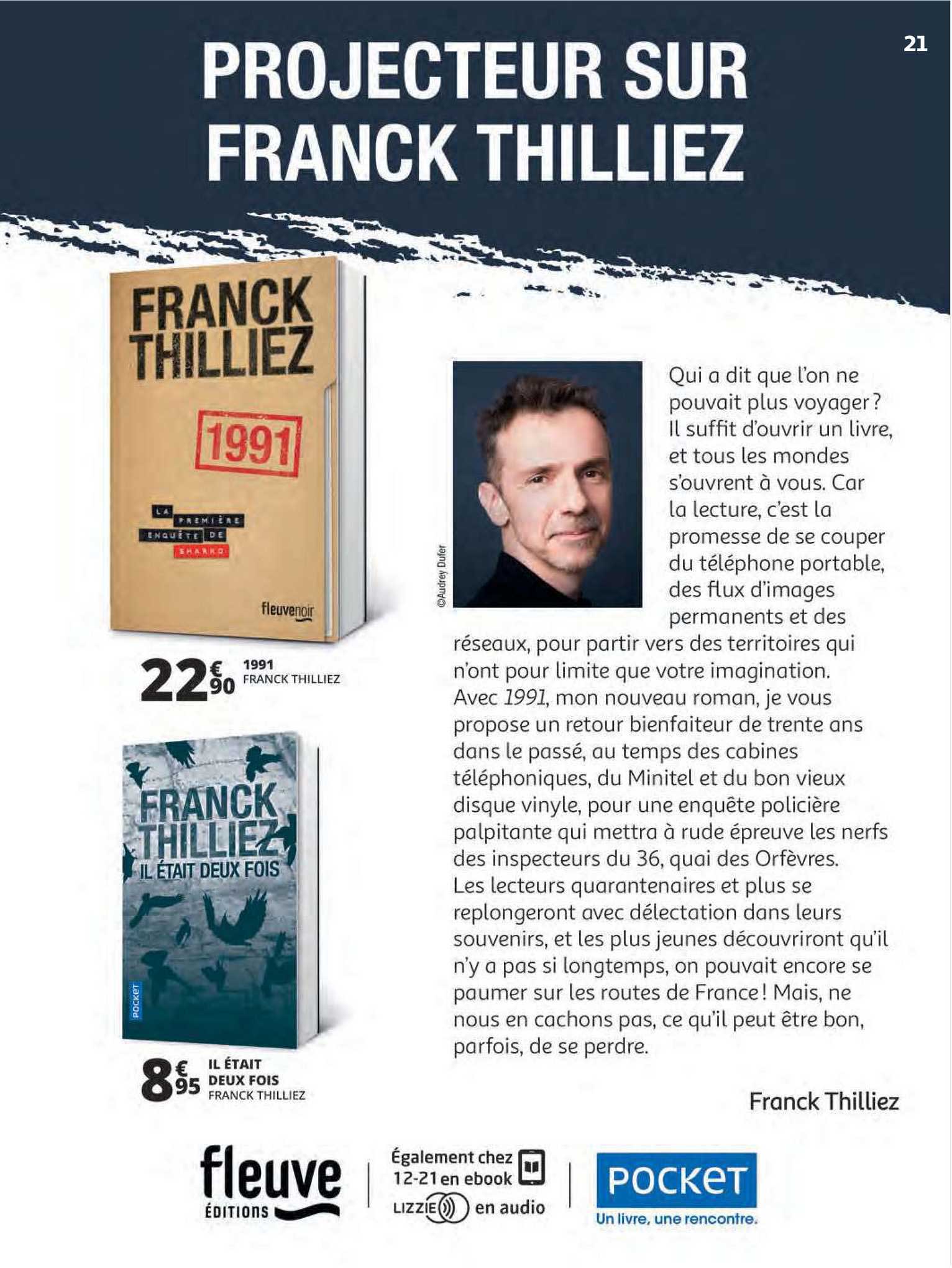 1991 franck thilliez, il était deux fois franck thilliez