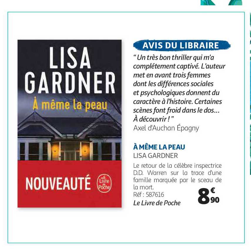 à même la peau - lisa gardner