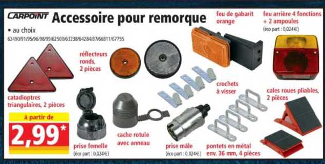 Accessoire Pour Remorque Carpoint