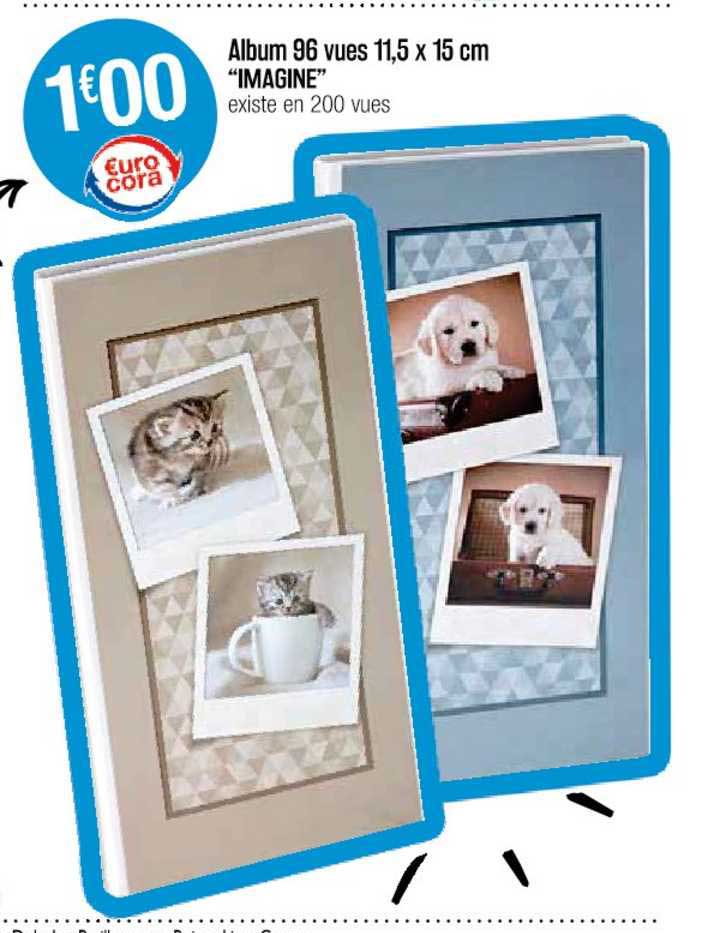 album 96 vues 11,5 x 15 cm "imagine"