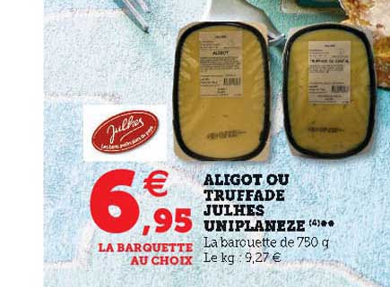aligot ou truffade julhes uniplanèze