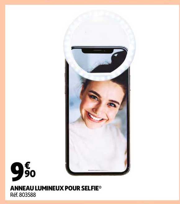 anneau lumineux pour selfie