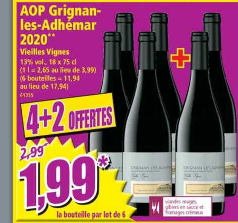 aop grignan-les-adhémar 2020