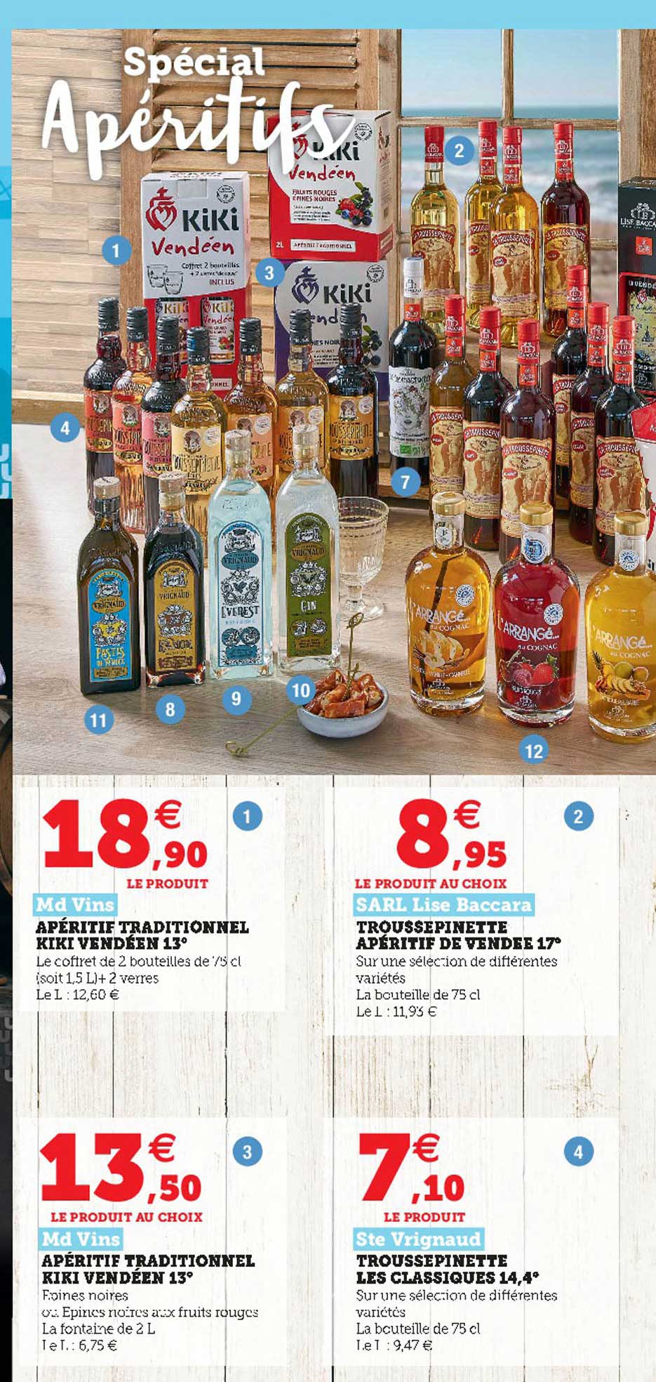 apéritif traditionnel kiki vendéen 13° md vins, apéritif traditionnel kiki vendéen 13° md vins, troussepinette apéritif de vendée 17° sarl lise baccara, troussepinette les classiques 14,4°ste vrignaud