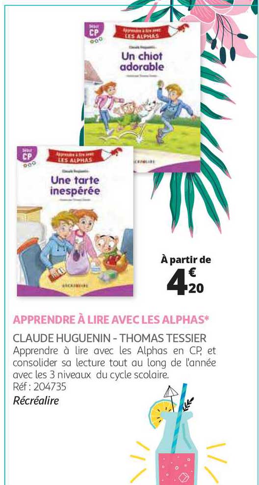 apprendre à lire avec les alphas  claude huguenin - thomas tessier