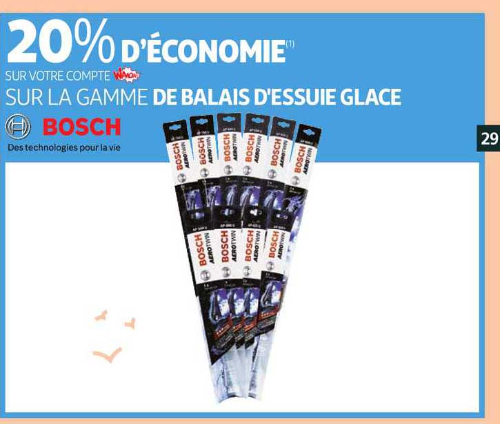Balais D'essuie Glace Bosch