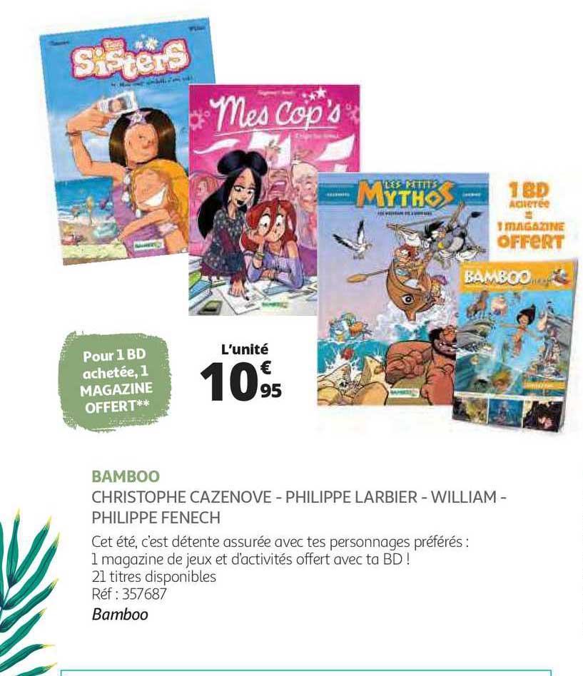 bamboo - christophe cazenove - philippe larbier - william - philippe fenech