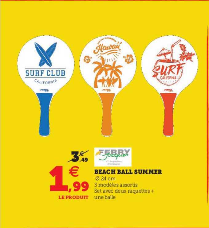 beach ball summer ferry jacques