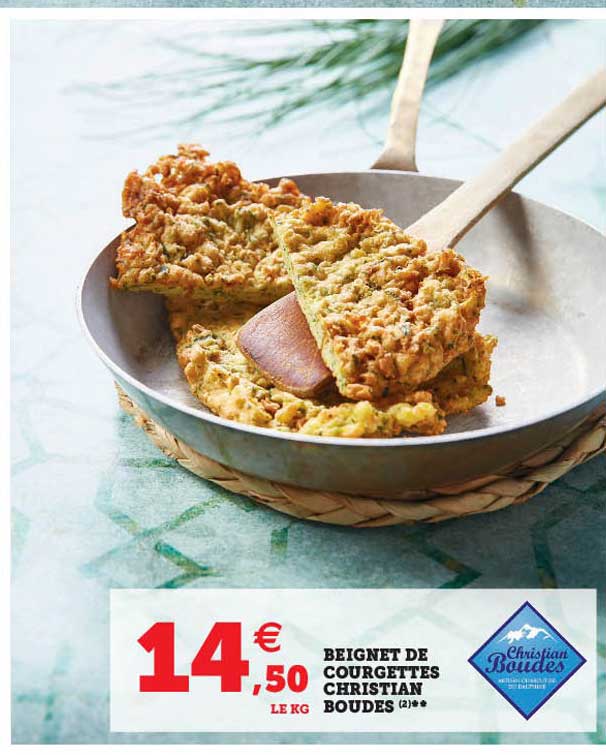 beignet de courgettes christian boudes