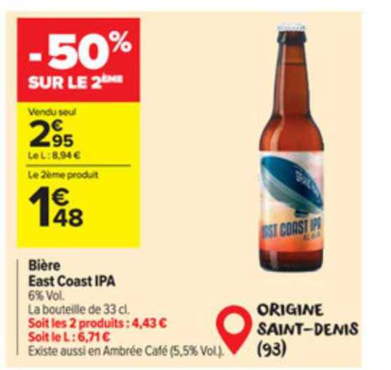 bière east coast ipa