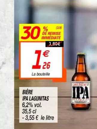 bière ipa lagunitas