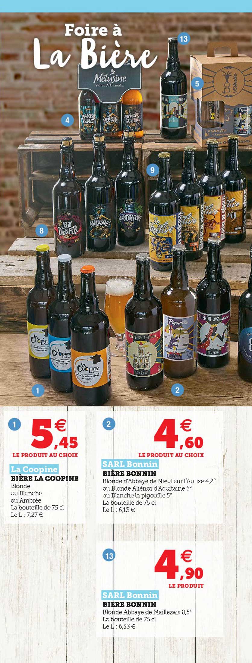 bière la coopine, bière bonnin