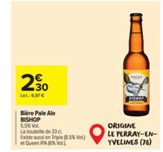 Bière Pale Ale Bishop