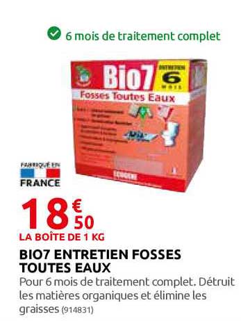 bio7 entretien fosses toutes eaux