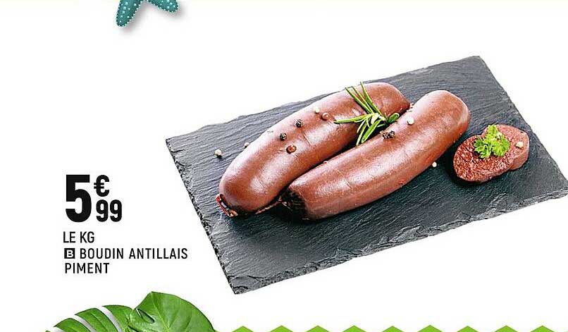 Boudin Antillais Piment