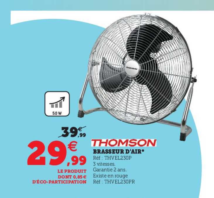 brasseur d'air thomson