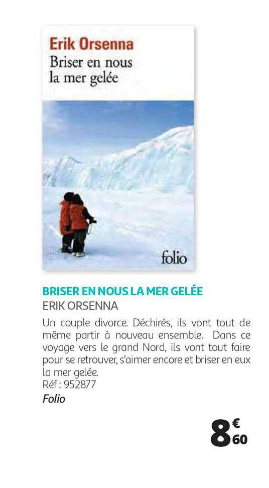 briser en nous la mer gelée - erik orsenna