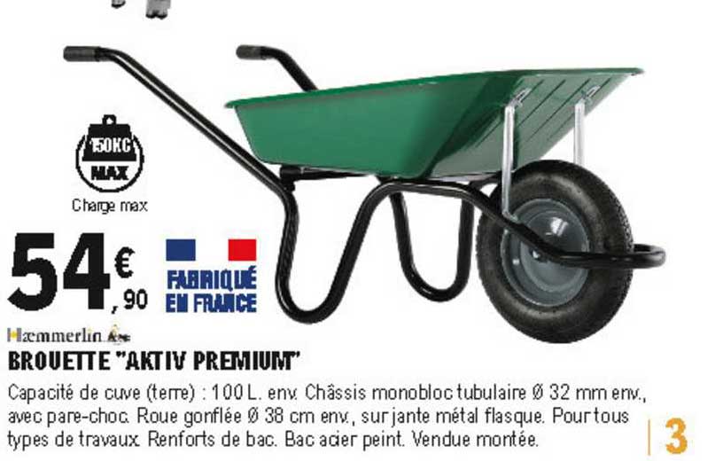 brouette "aktiv premium" haemmerlin