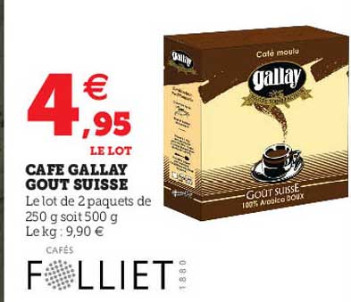 café gallay gout suisse