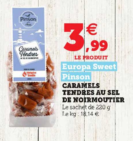 caramels tendres au sel de noirmoutier europa sweet pinson