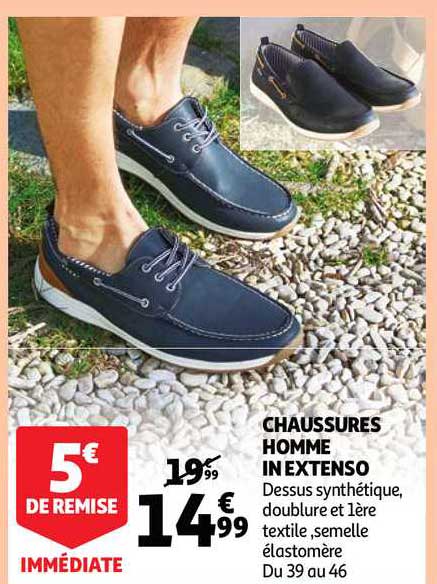 chaussures homme in extenso