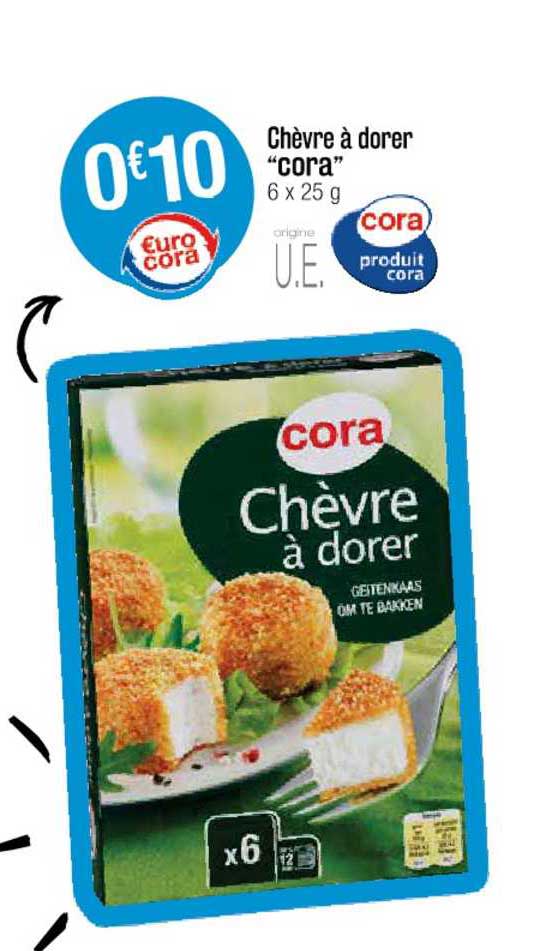 chèvre à dorer "cora"