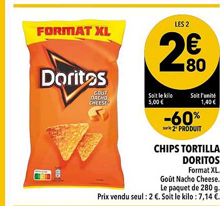 Chips Tortilla Doritos