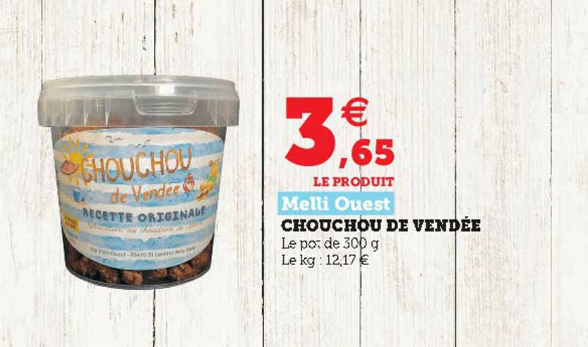 chouchou de vendée melli ouest