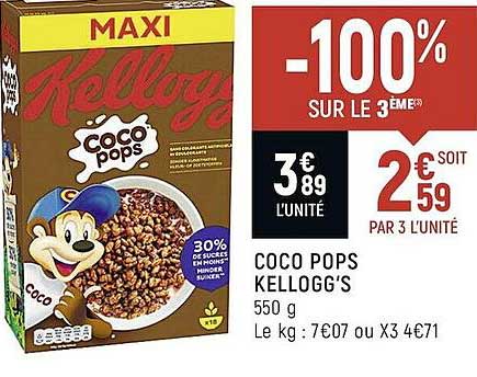 coco pops kellogg's
