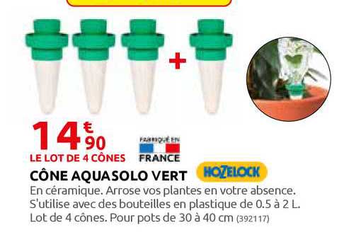 Cône Aquasolo Vert Mozelock