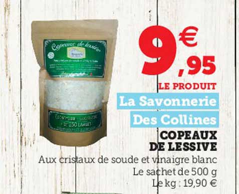 copeaux de lessive la savonnerie des collines