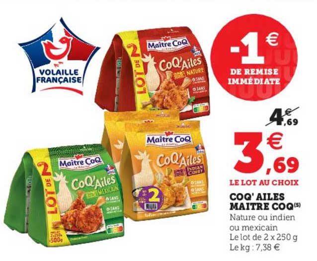 coq'ailes maître coq