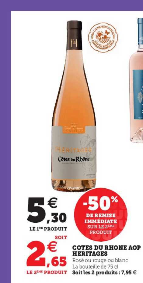 Côtes Du Rhône Aop Héritages