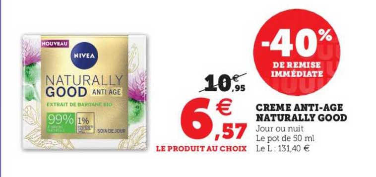 crème anti-âge naturally good